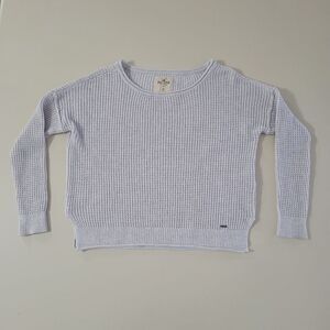 Hollister Women’s Off-white Pullover Long Sleeve Sweater